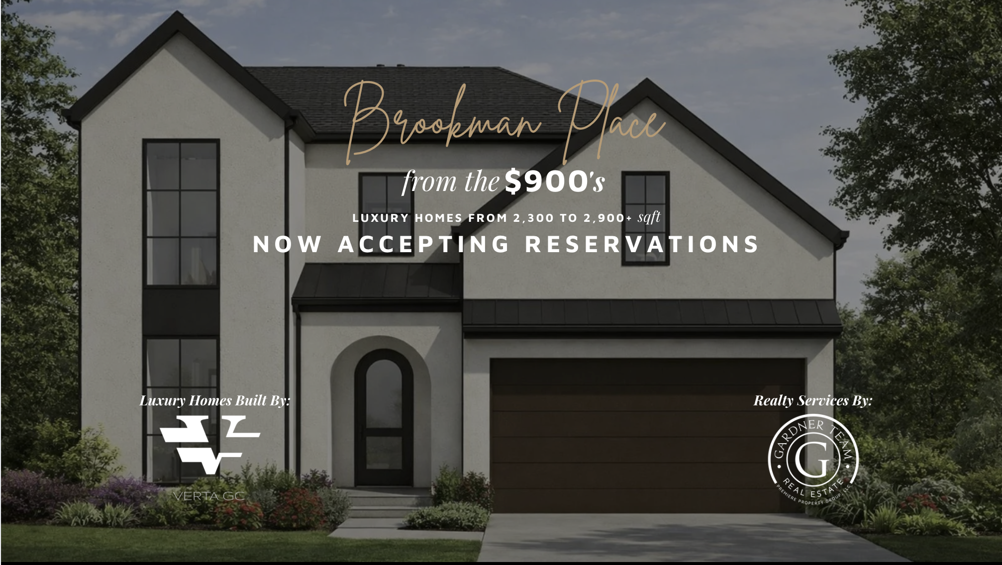 Brookman Place luxury new construction home rendering — Sherwood Oregon, from the $900s, built by Verta GC